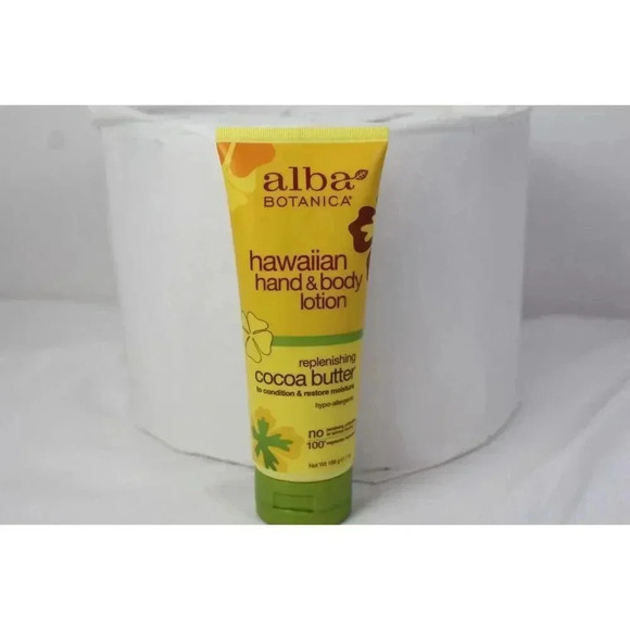Alba Botanica Hawaiian Hand & Body Lotion Replenishing Cocoa Butter 7 oz - Picture 1 of 2